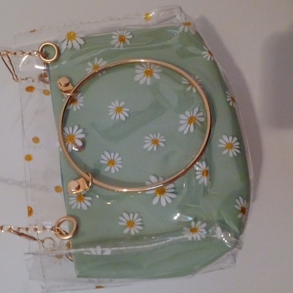 MINI DAISY PURSE IN GREEN - Picture 3 of 13